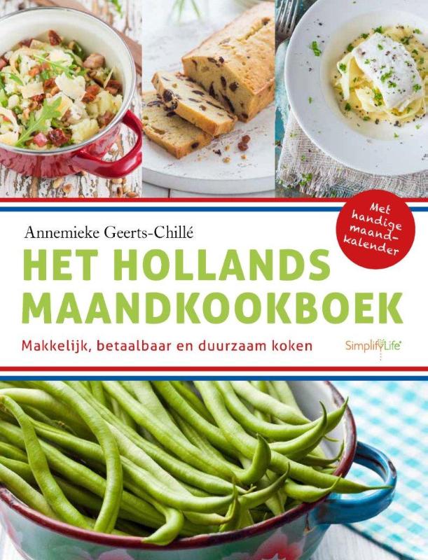 Omslag van Het Hollands maandkookboek