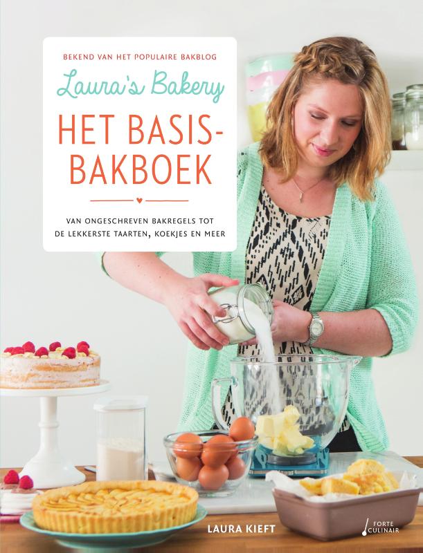 Omslag van Laura's bakery, het basisbakboek