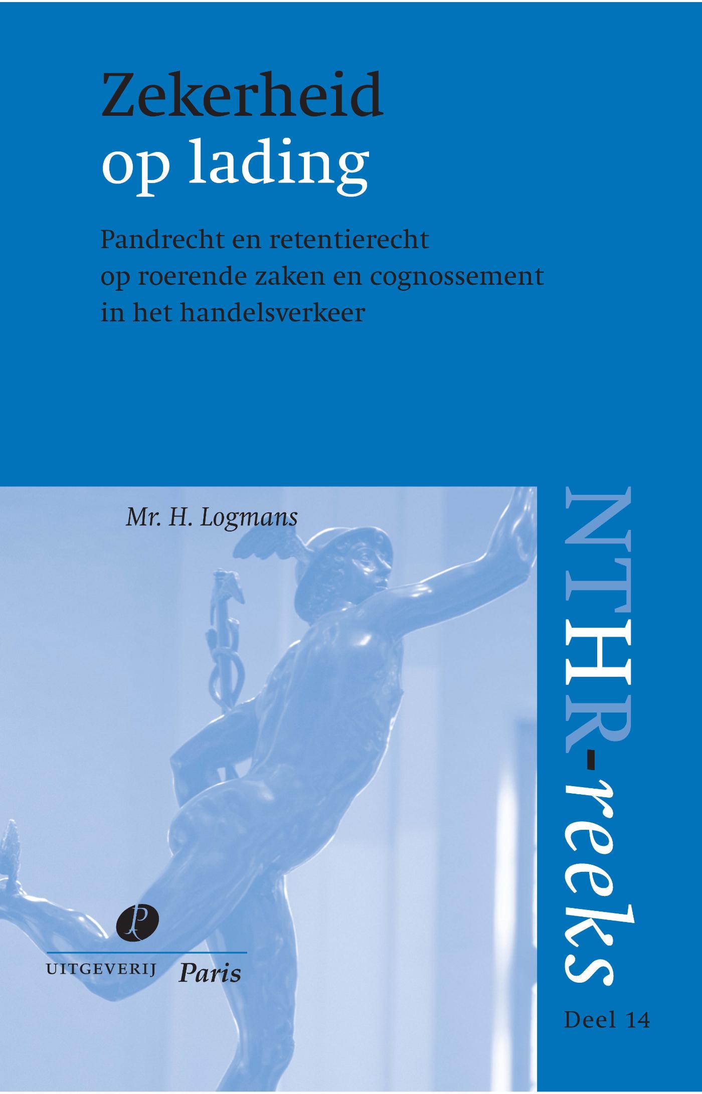 Omslag van Zekerheid op lading