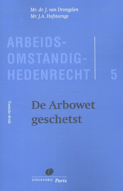 Omslag van De Arbowet geschetst