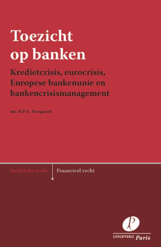Omslag van Toezicht op banken