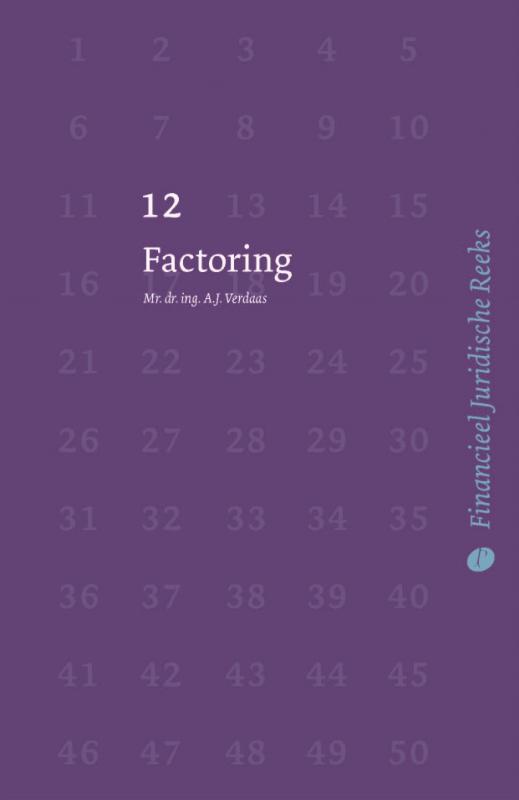 Omslag van Factoring