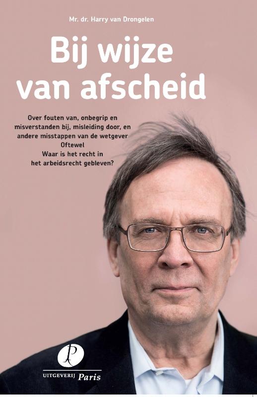 Omslag van Bij wijze van afscheid