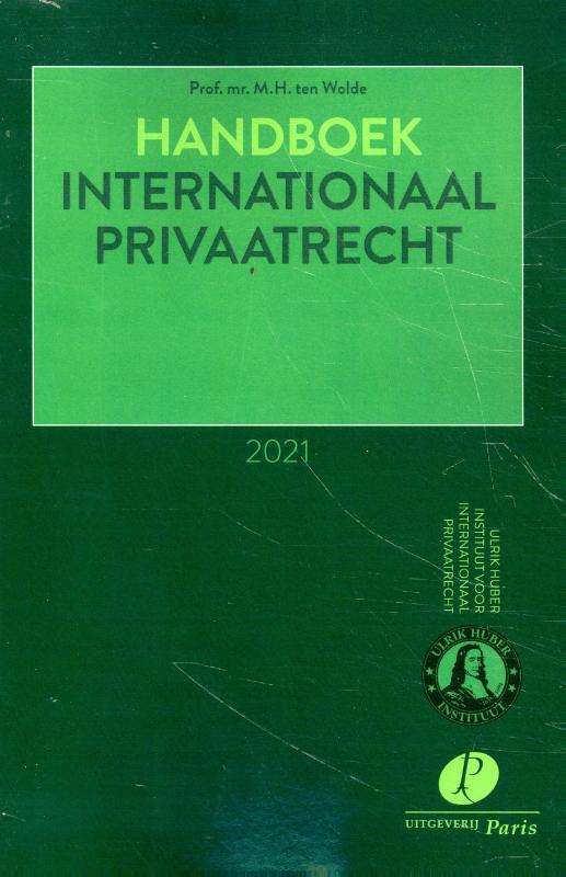 Omslag van Handboek Internationaal Privaatrecht 2021