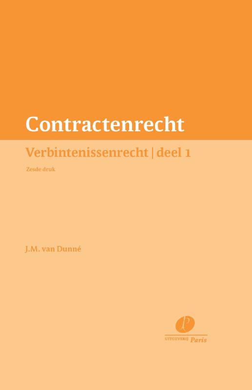 Omslag van Verbintenissenrecht 1