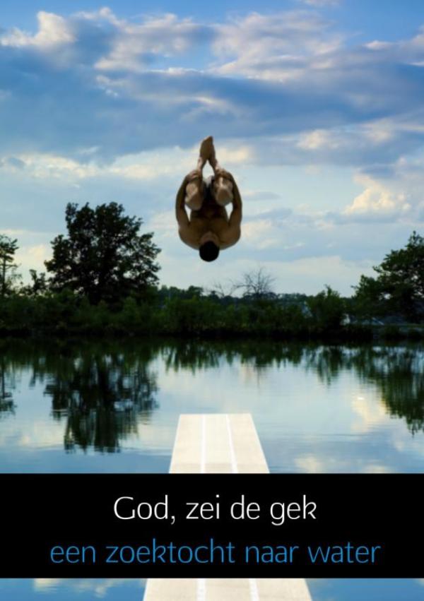 Omslag van God, zei de gek
