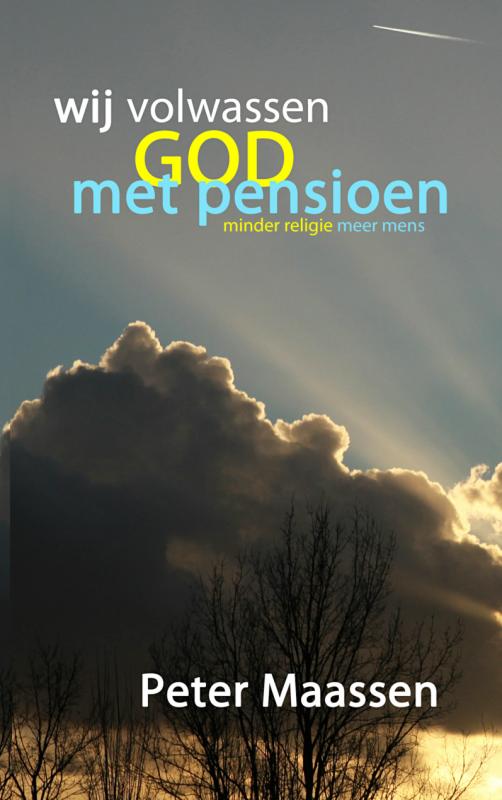 Omslag van wij volwassen god met pensioen