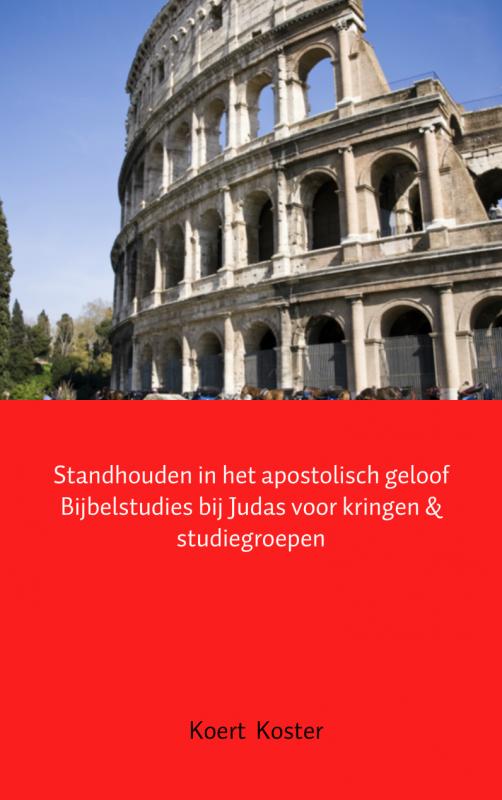 Omslag van Standhouden in het apostolisch geloof Bijbelstudies bij Judas voor kringen & studiegroepen