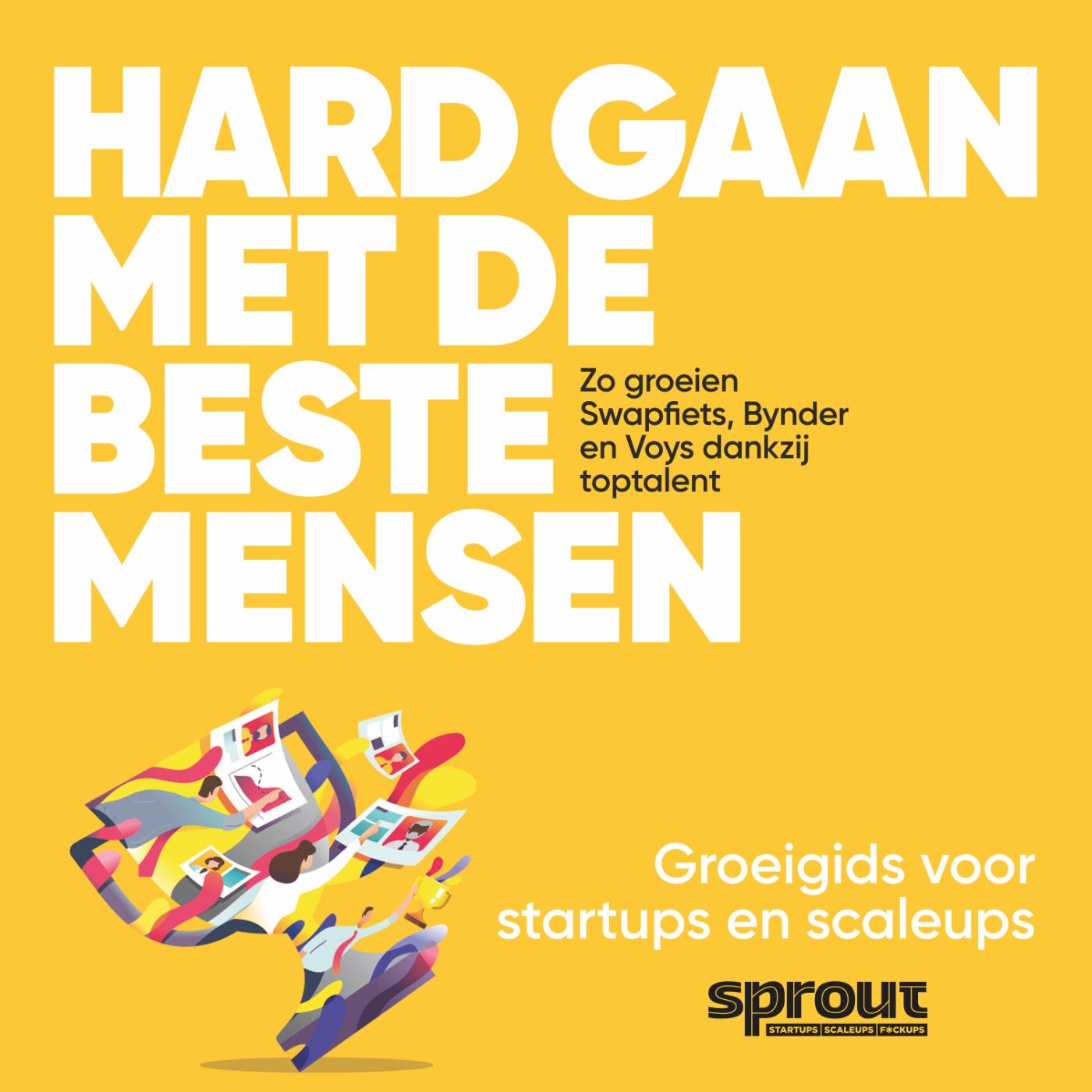 Omslag van Hard gaan met de beste mensen