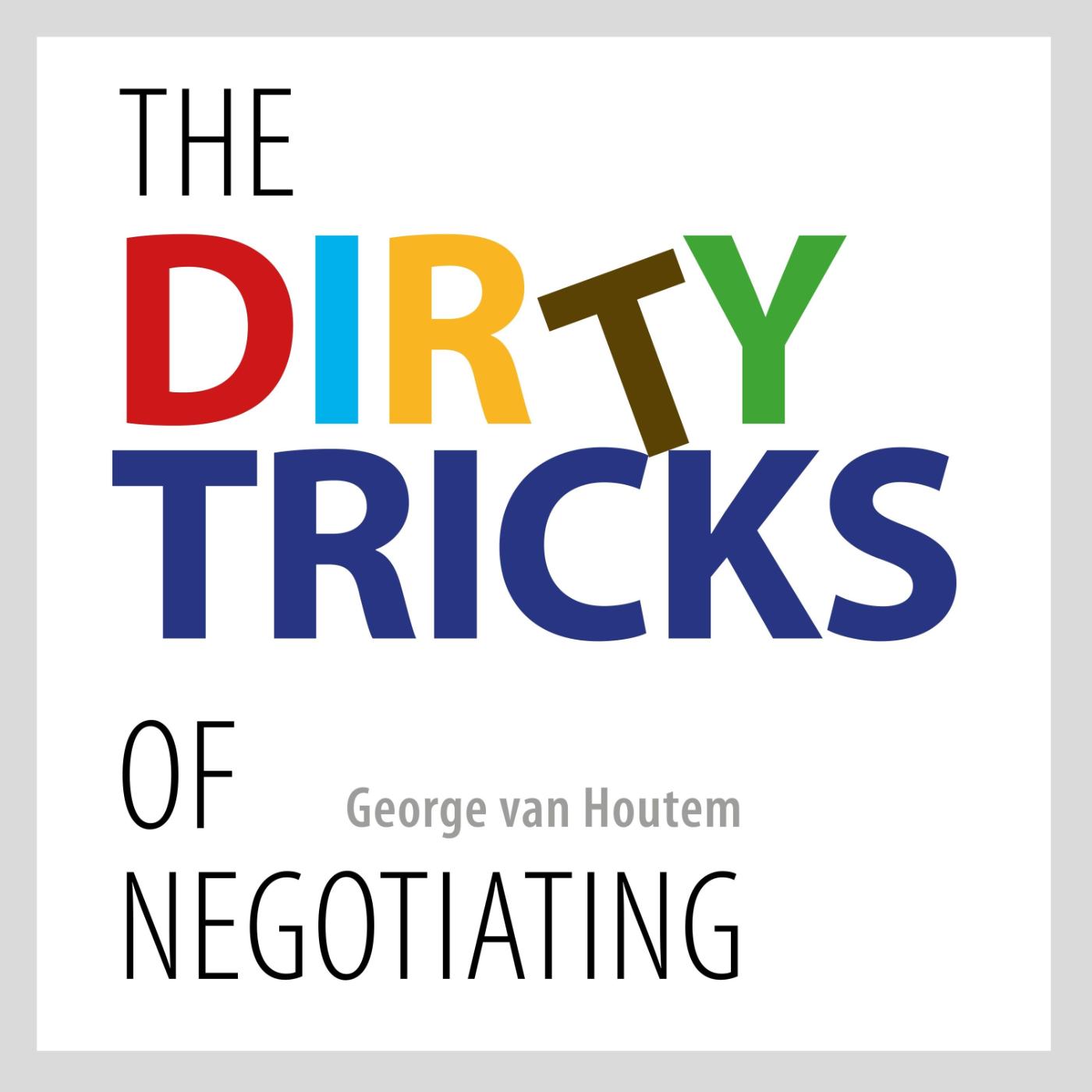 Omslag van The Dirty Tricks of Negotiating