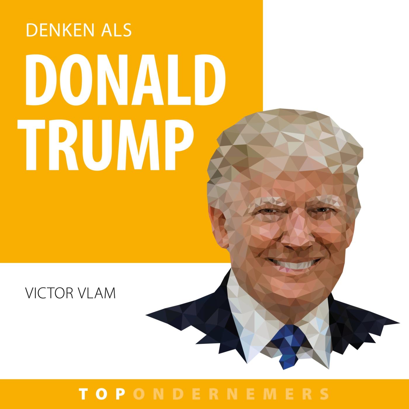 Omslag van Denken als Donald Trump