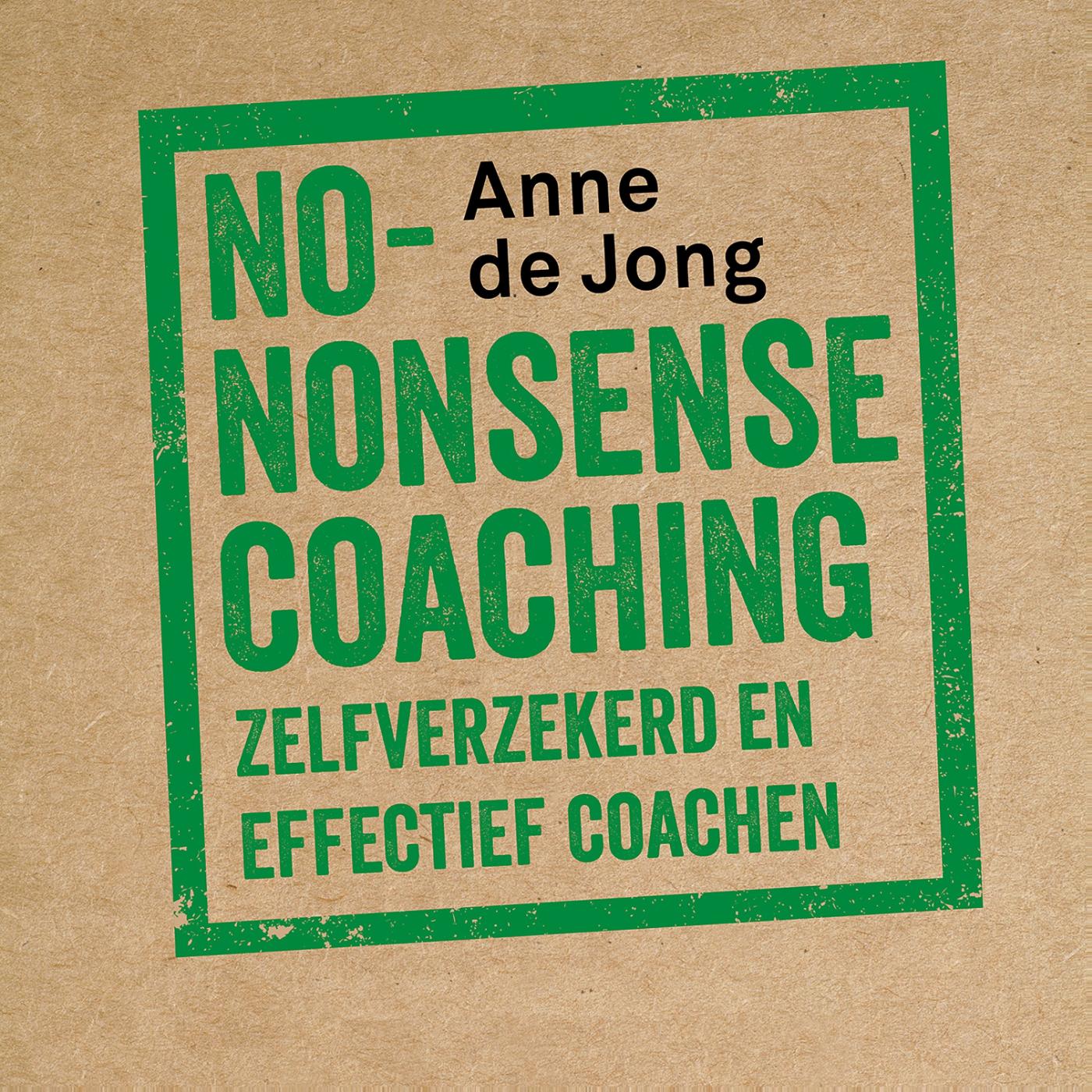 Omslag van No-nonsense coaching