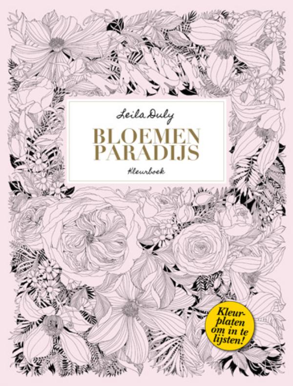 Omslag van Bloemenparadijs kleurboek