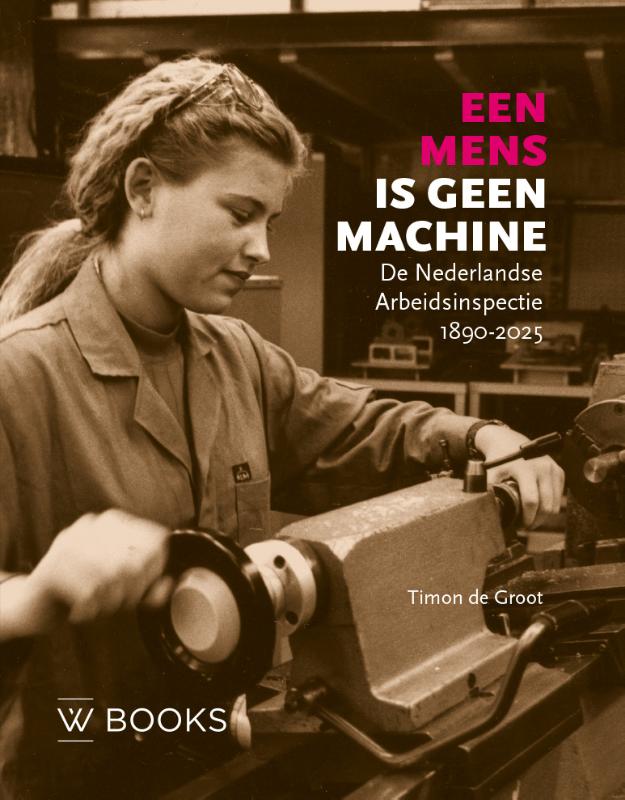 Omslag van Een mens is geen machine