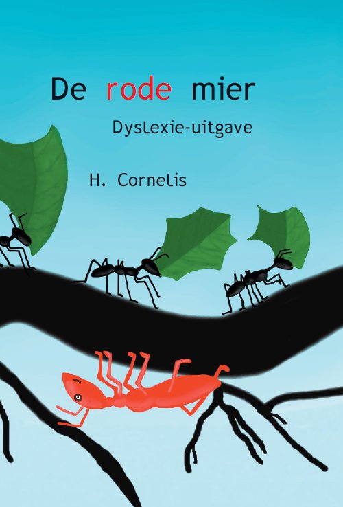 Omslag van De rode mier