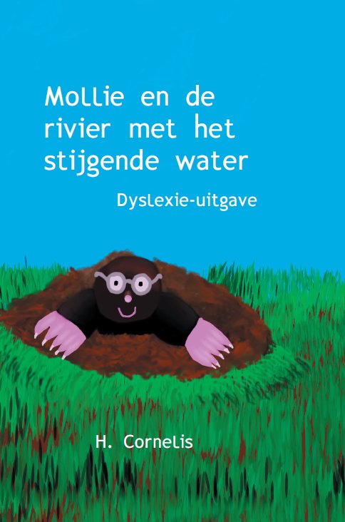 Omslag van Mollie en de rivier met het stijgende water