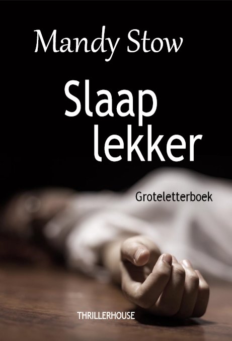 Omslag van Slaap lekker - Groteletterboek