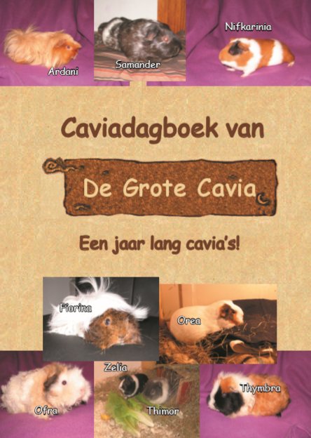 Omslag van Caviadagboek van De Grote Cavia