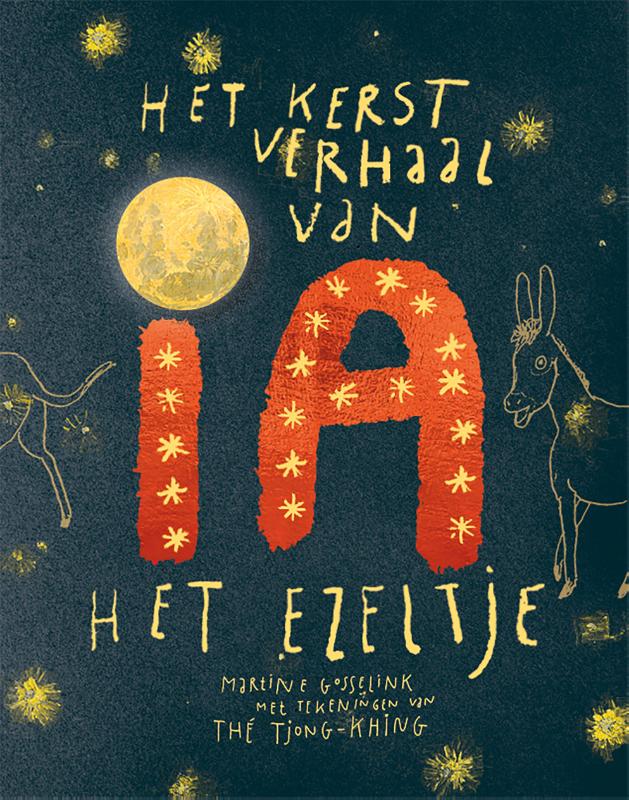 Omslag van Kerstverhaal van 'Ia', het ezeltje