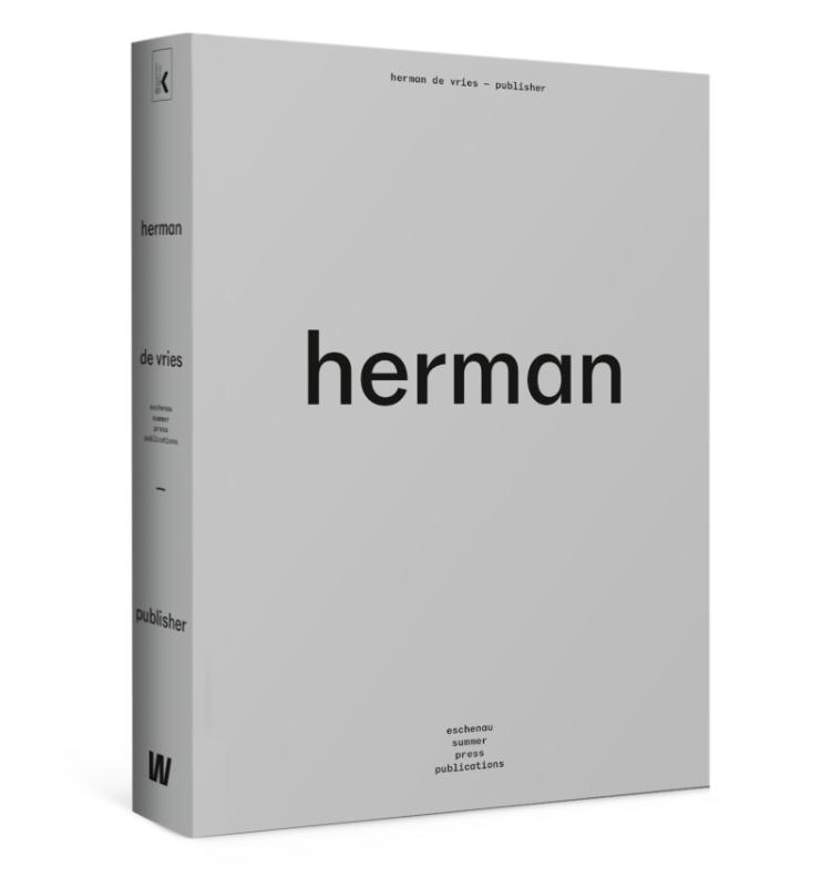 Omslag van Herman de Vries – publisher