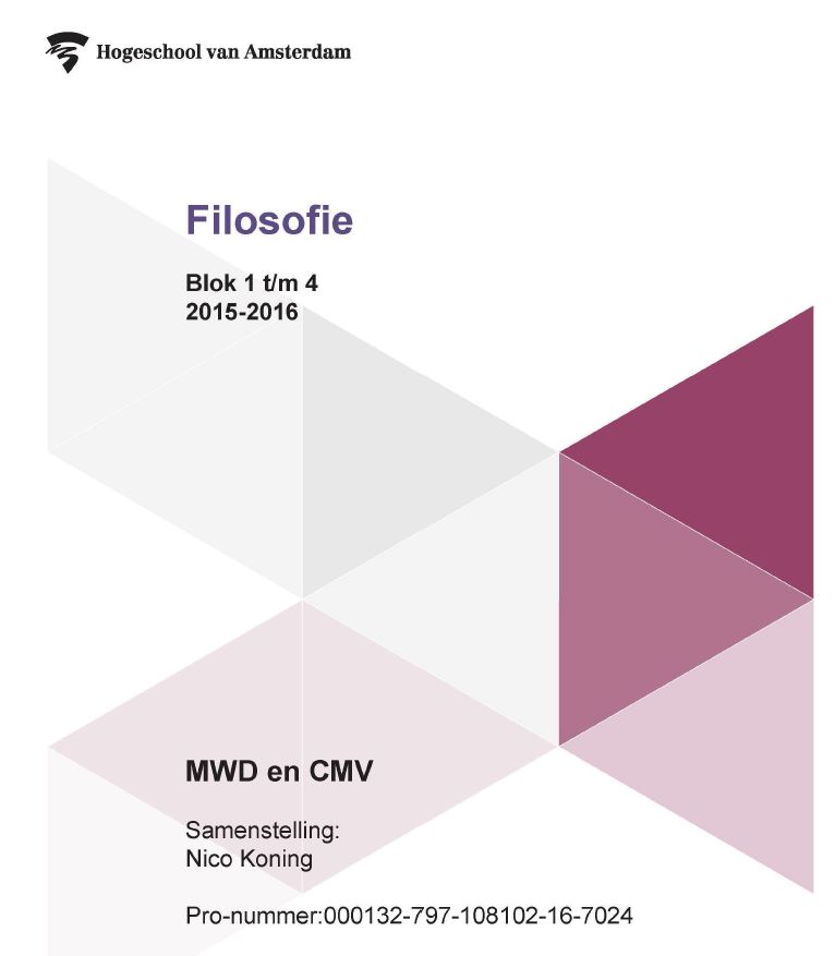 Omslag van Blok 1 t/m 4 2015-2016