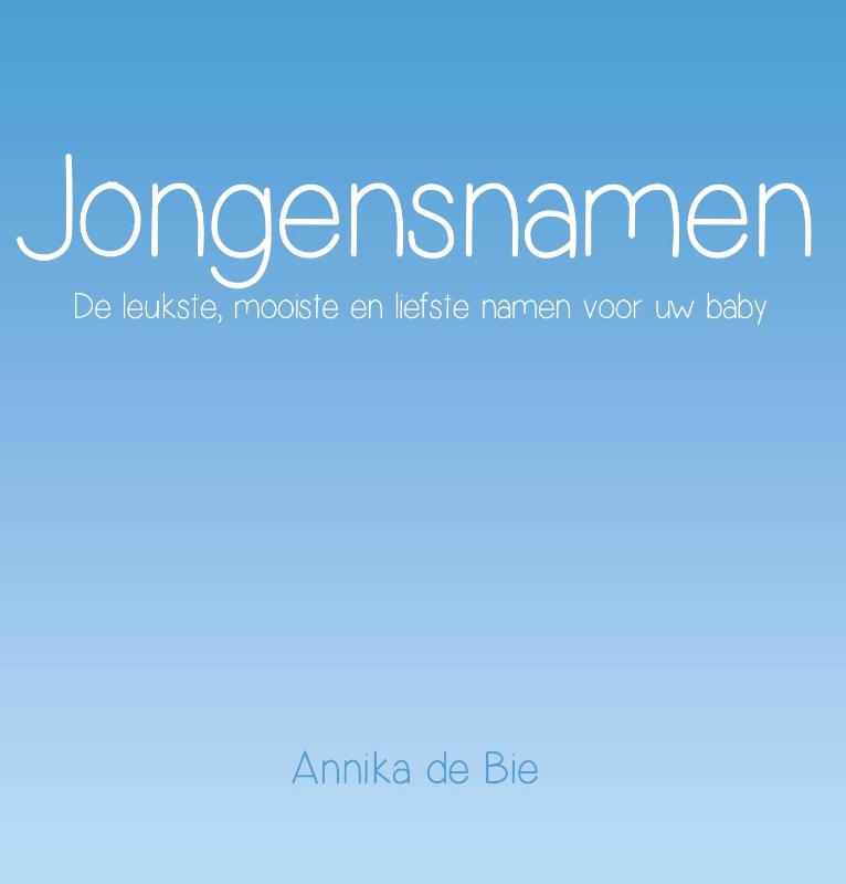 Omslag van Jongensnamen