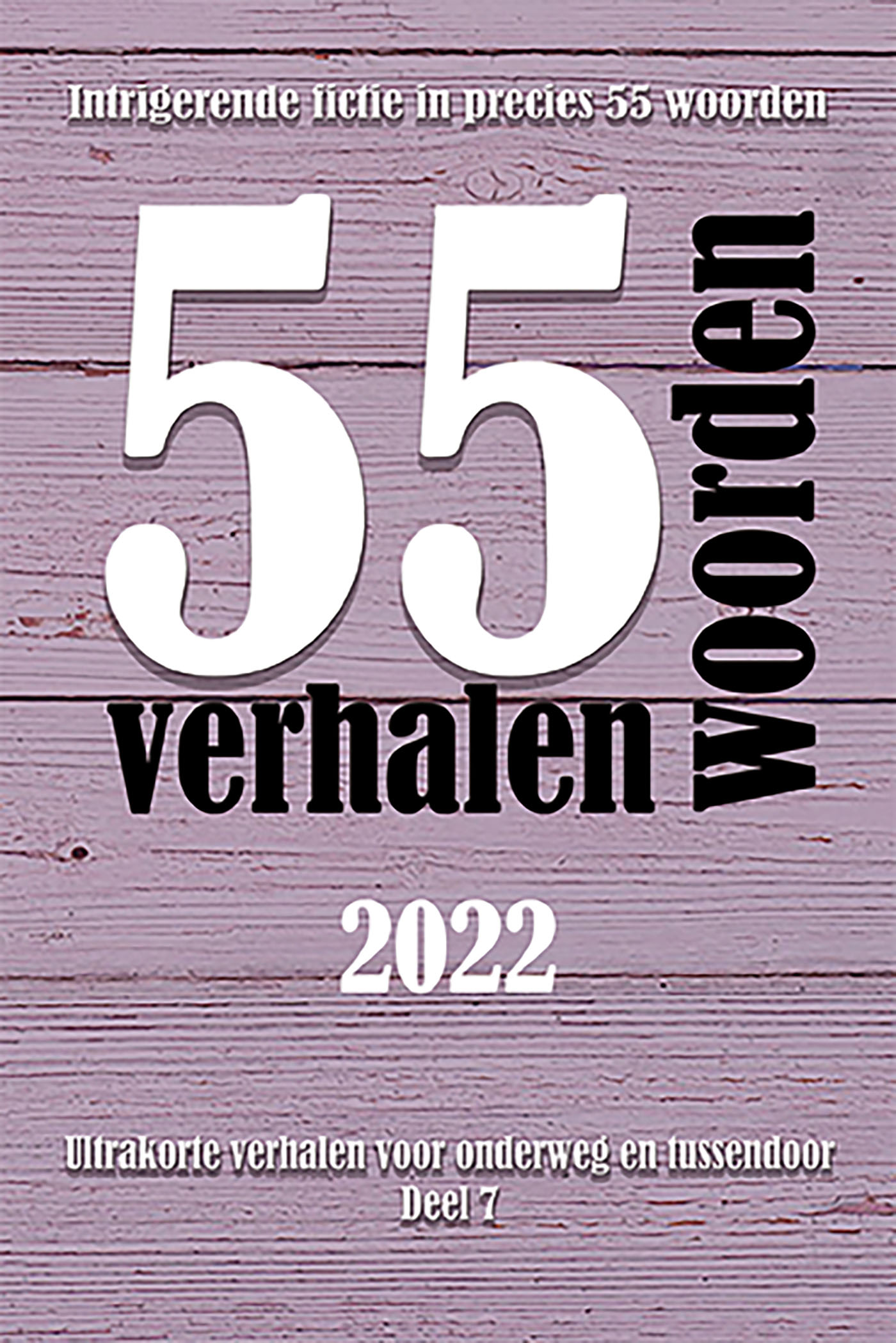 Omslag van 55 woordenverhalen 2022