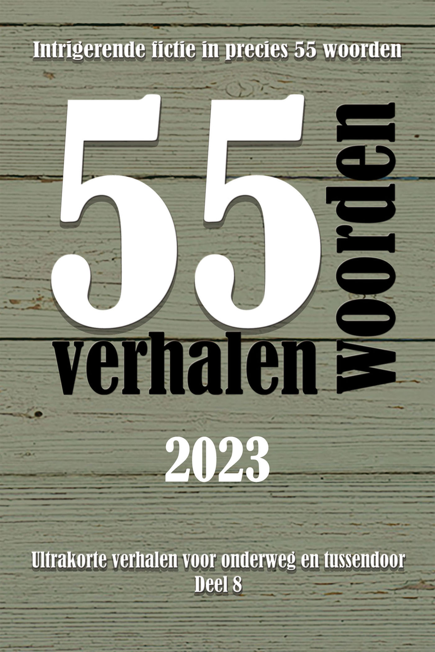 Omslag van 55 woordenverhalen 2023