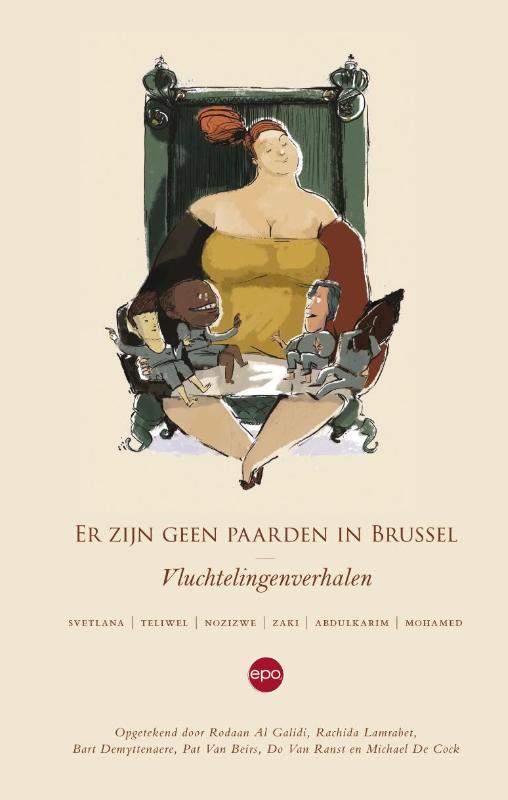 Omslag van Er zijn geen paarden in Brussel