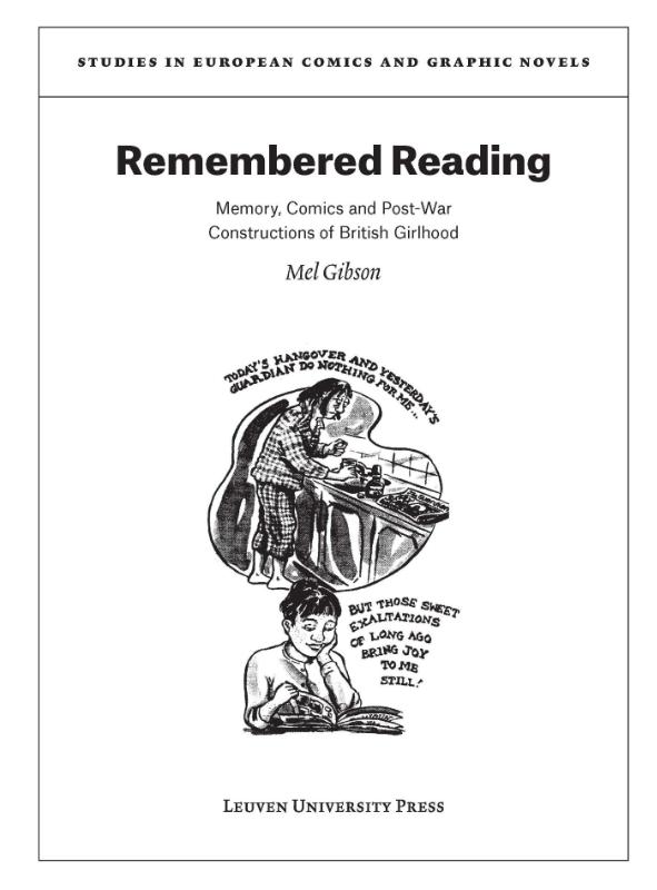 Omslag van Remembered reading