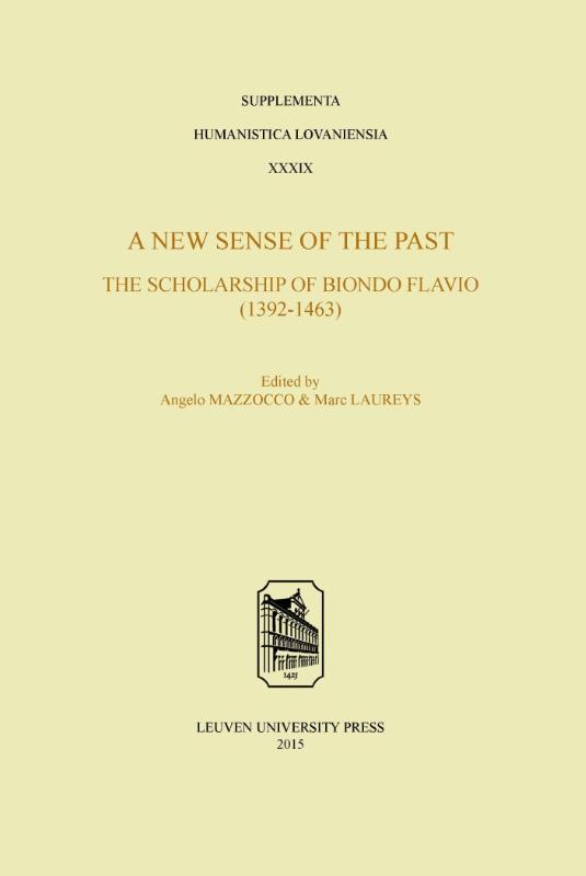 Omslag van A new sense of the past