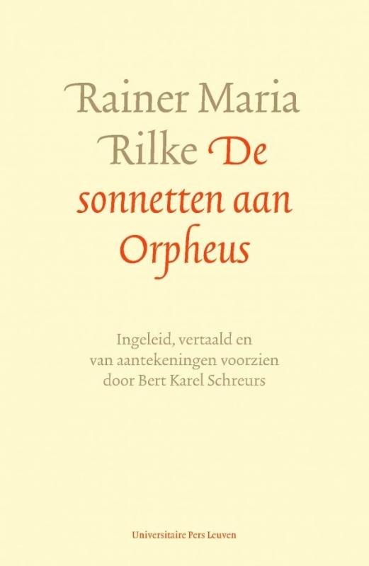 Omslag van De sonnetten aan Orpheus