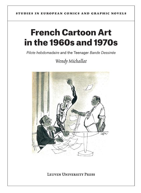 Omslag van French Cartoon Art in the 1960s and 1970s