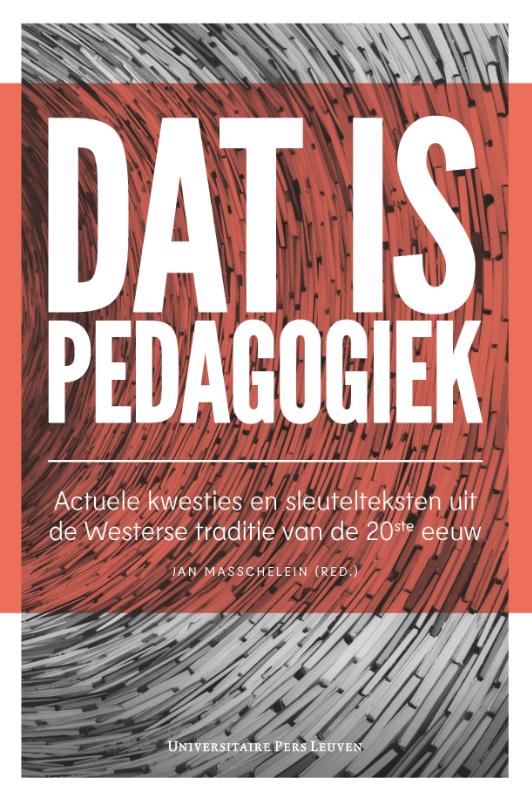 Omslag van Dat is pedagogiek
