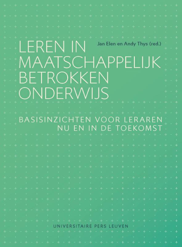 Omslag van Leren in maatschappelijk betrokken onderwijs