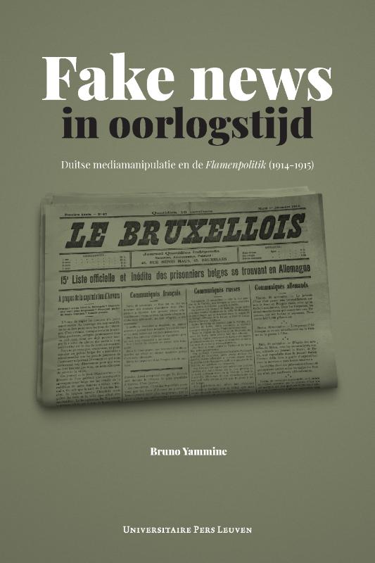 Omslag van Fake news in oorlogstijd