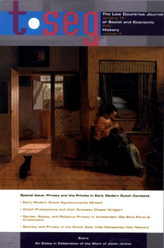 Omslag van TSEG - Volume 18 - Issue 3 - 2021