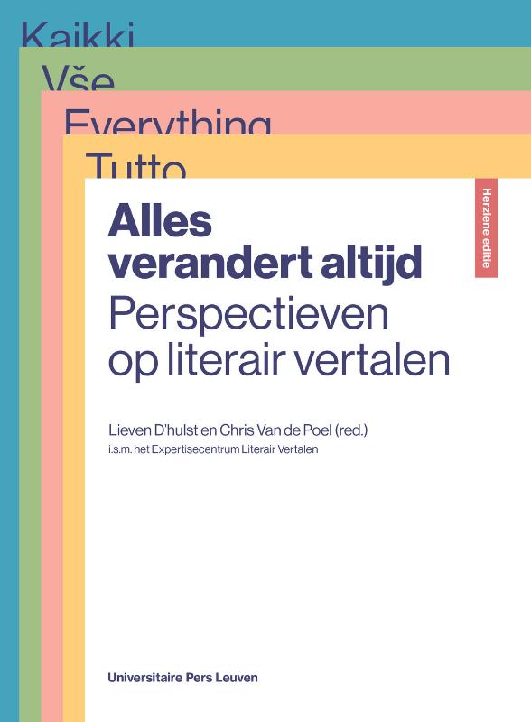 Omslag van Alles verandert altijd