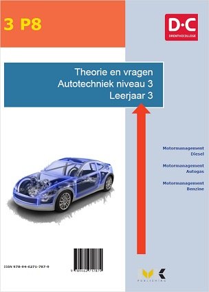 Omslag van Maatwerk Drenthe College Niveau 3 Lj 3 Theoriemap 8 incl. eenjarige combivoucher electude