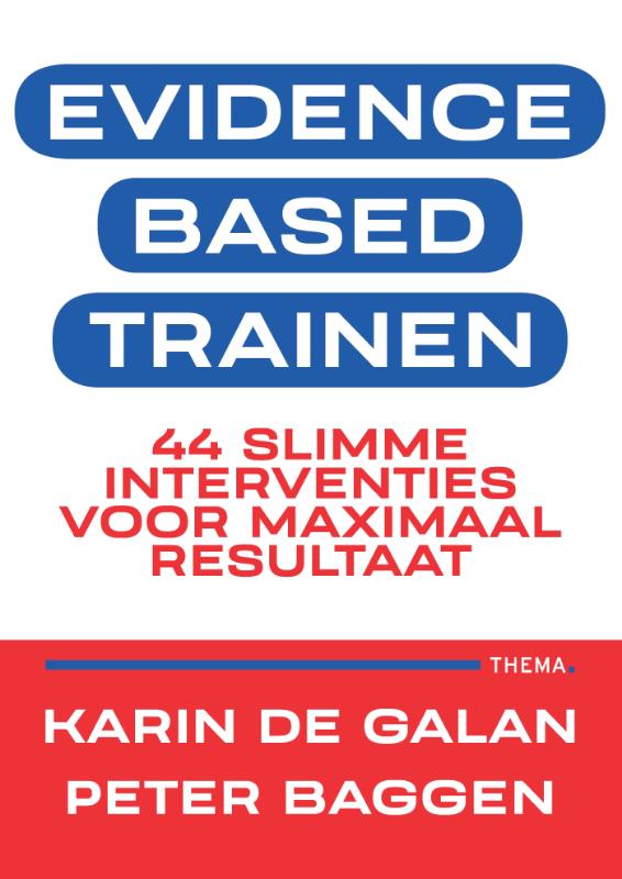 Omslag van Evidence-based trainen