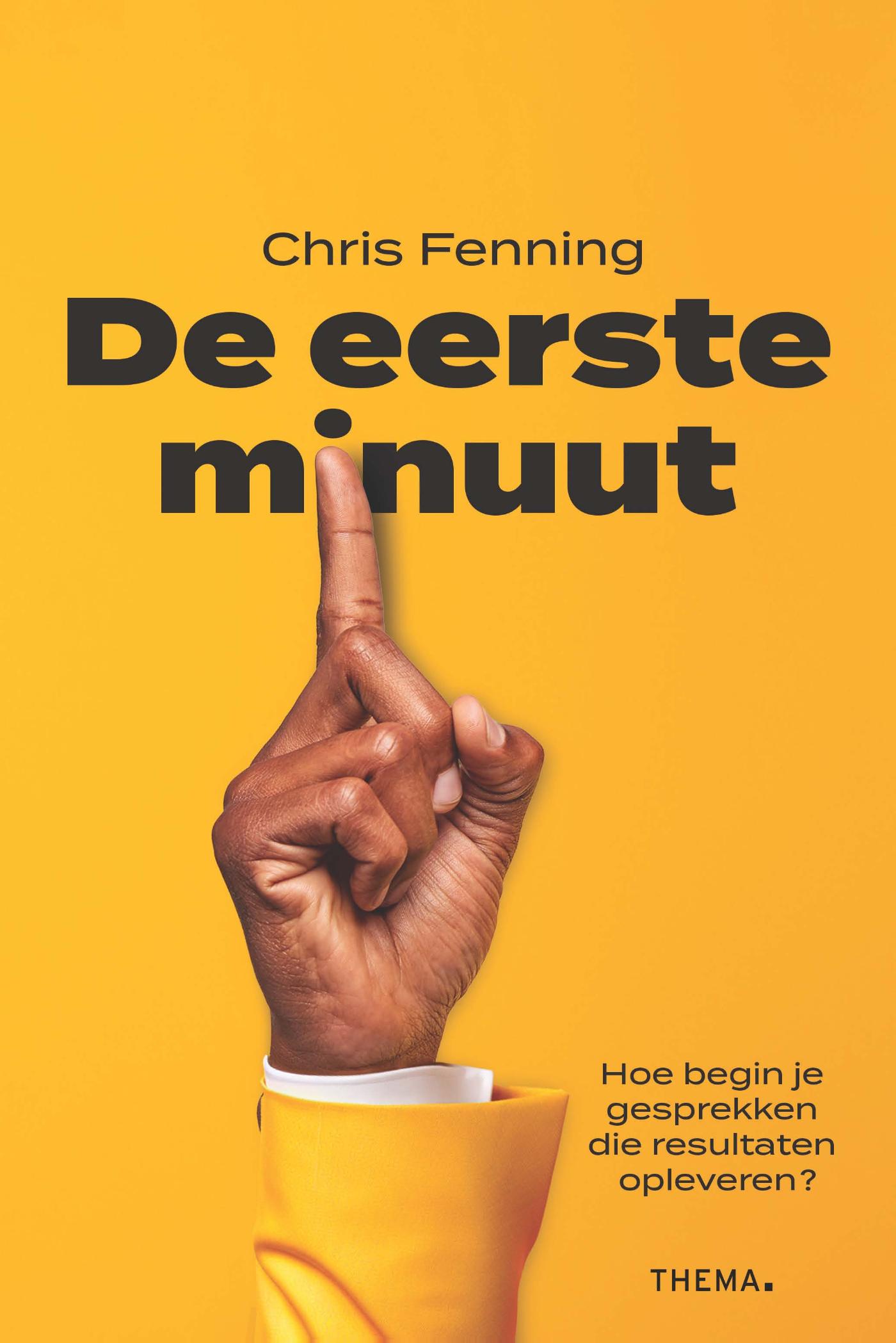 Omslag van De eerste minuut