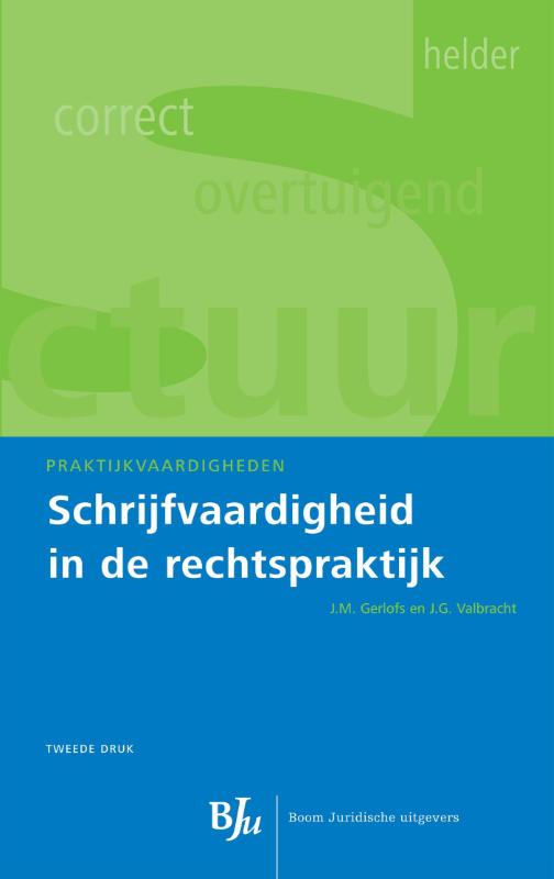 Omslag van Schrijfvaardigheid in de rechtspraktijk