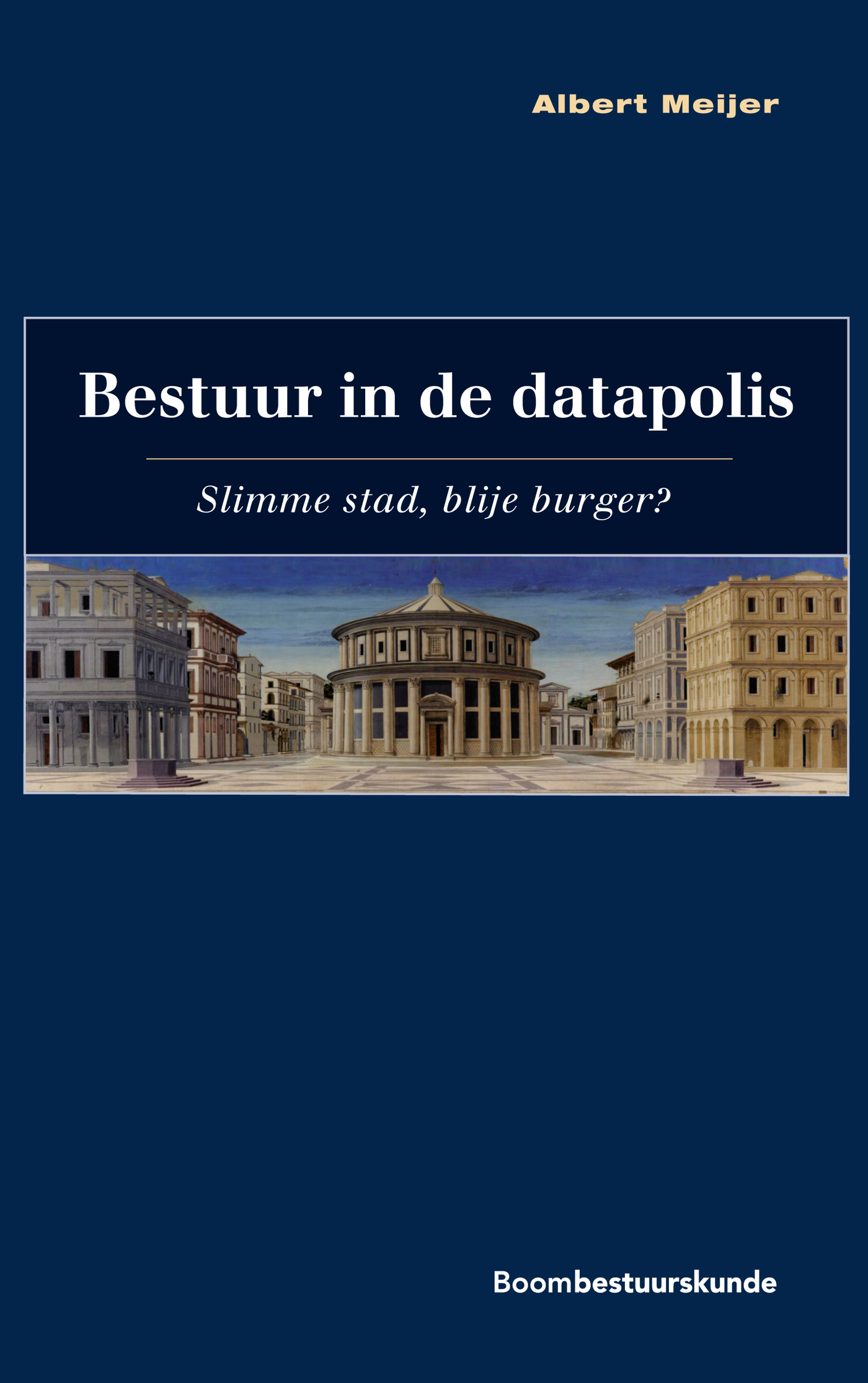 Omslag van Bestuur in de datapolis