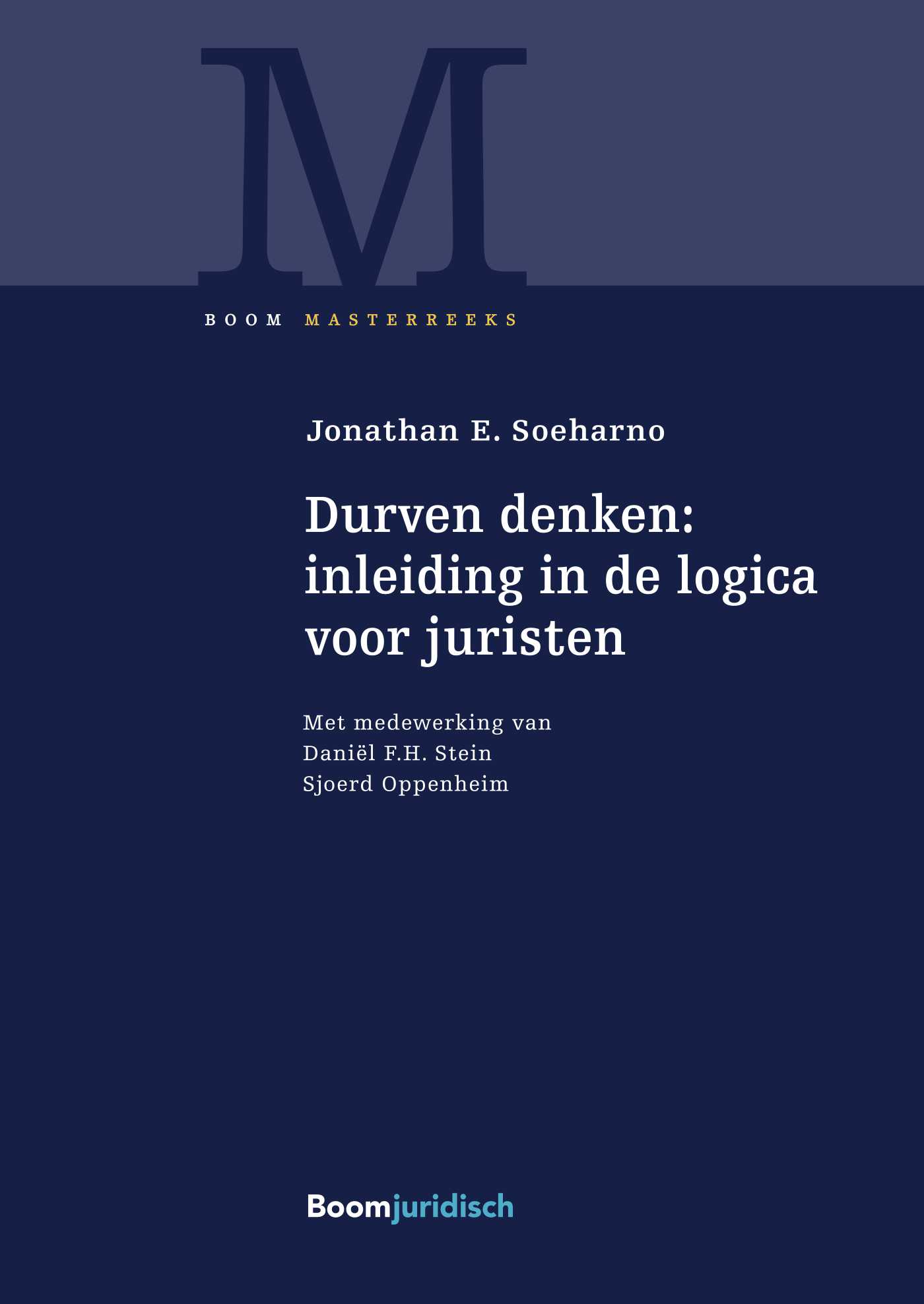 Omslag van Durven denken