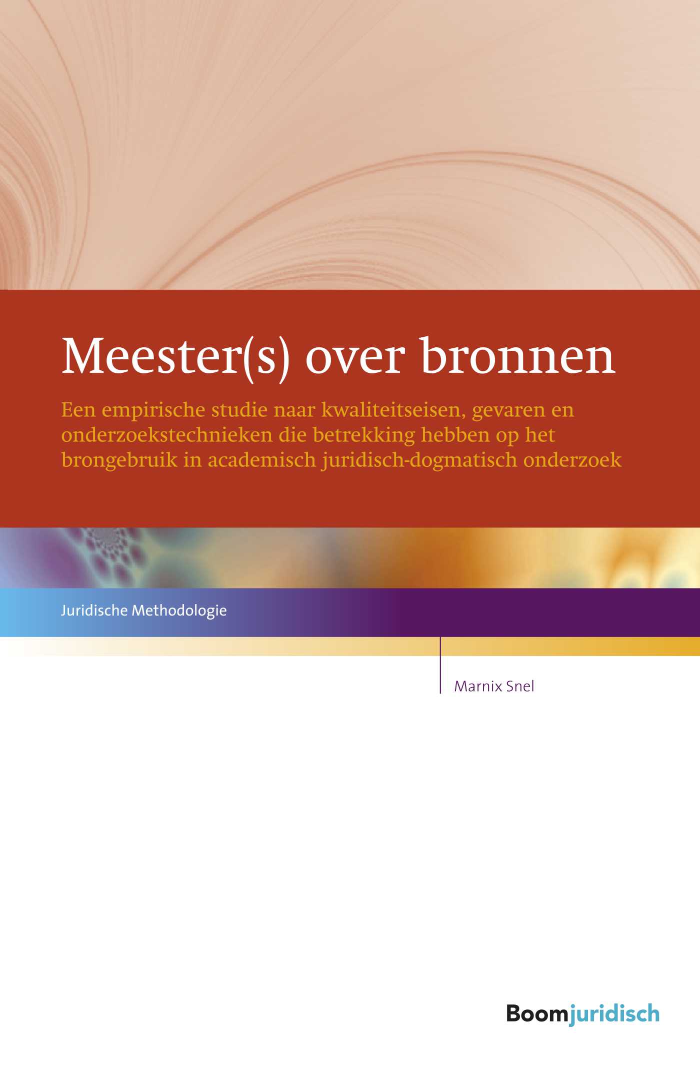Omslag van Meester(s) over bronnen
