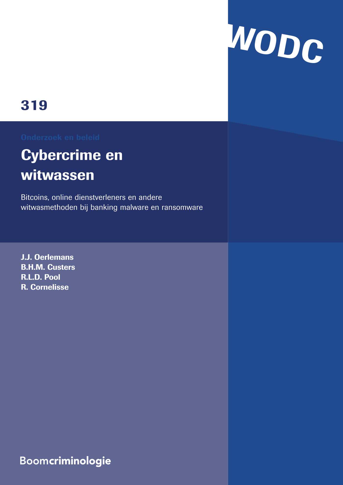 Omslag van Cybercrime en witwassen