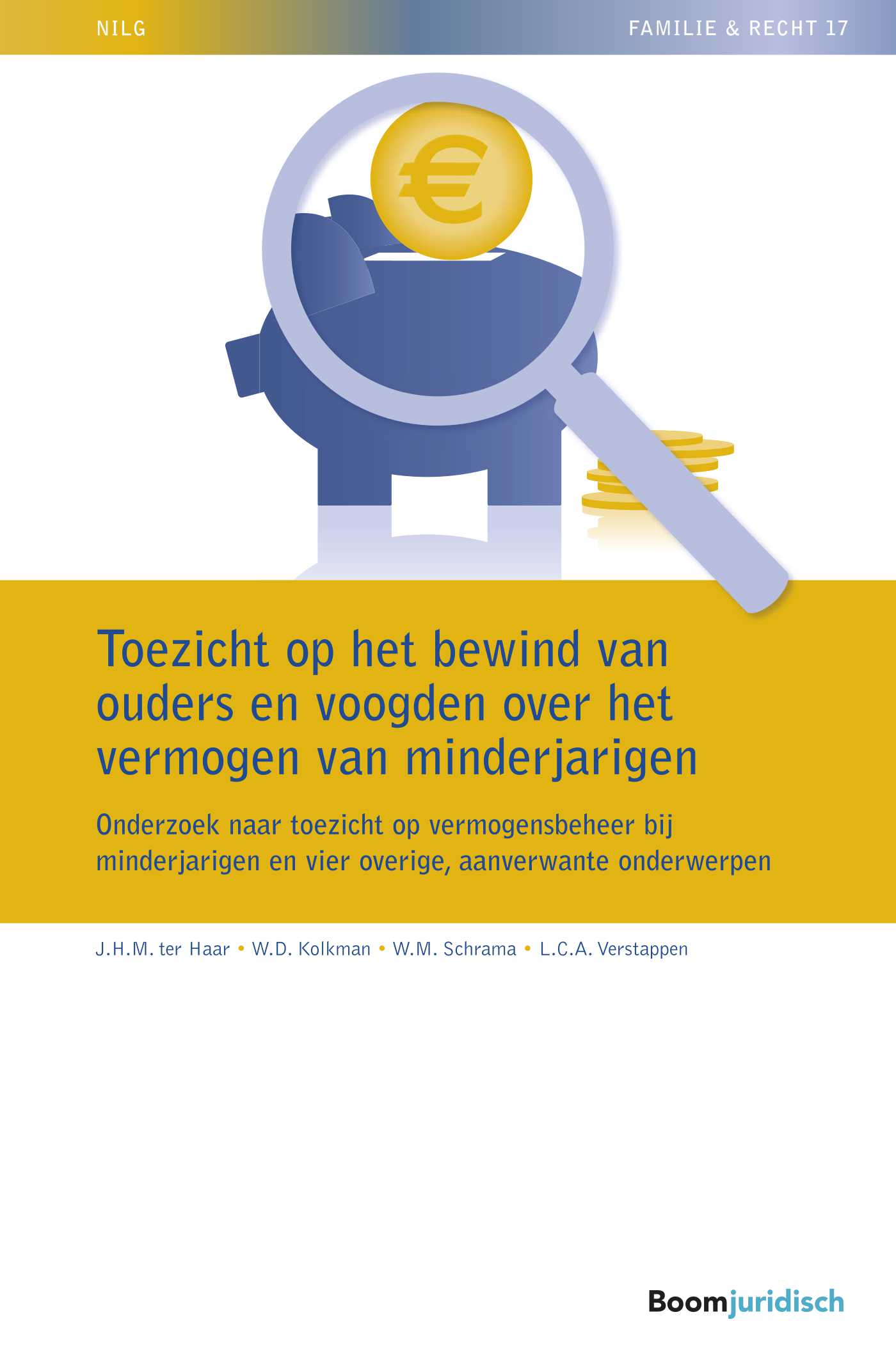 Omslag van Toezicht op het bewind van ouders en voogden over het vermogen van minderjarigen