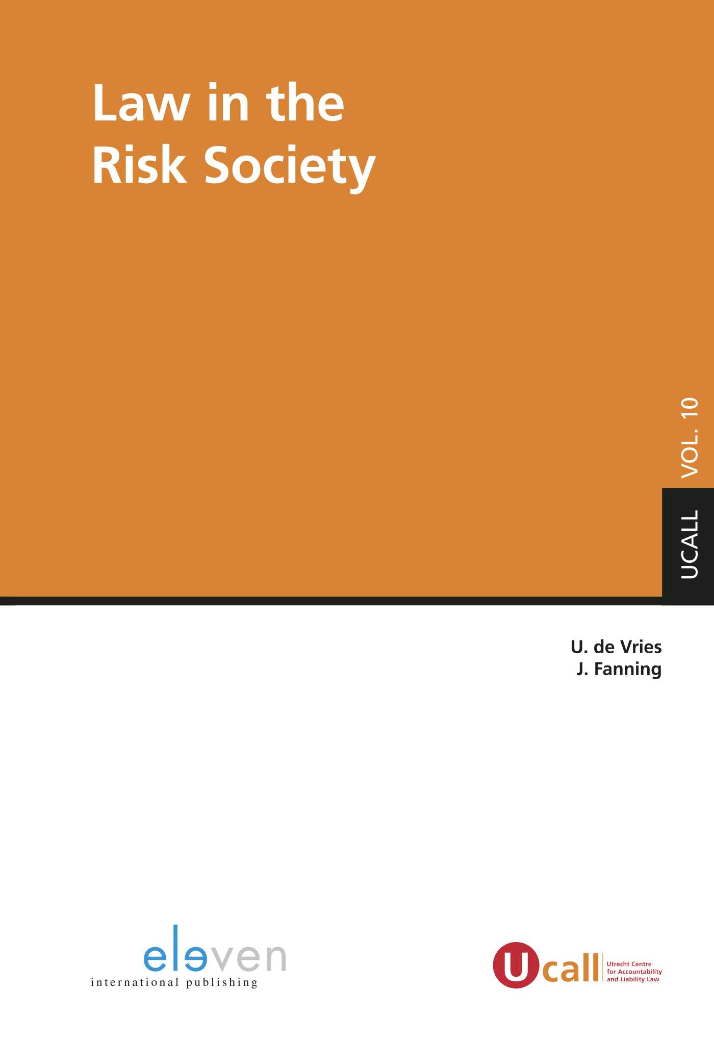 Omslag van Law in the Risk Society
