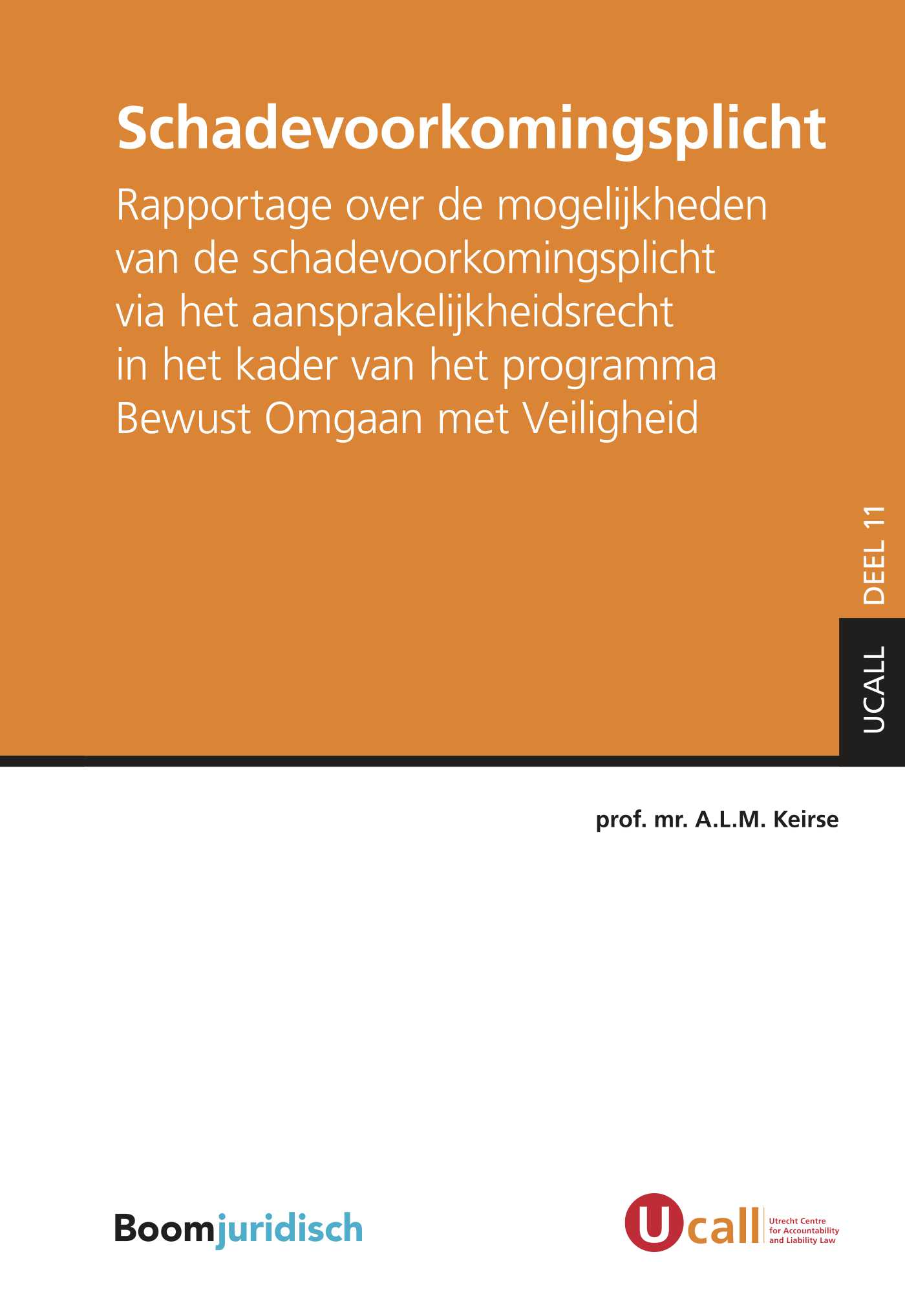 Omslag van Schadevoorkomingsplicht