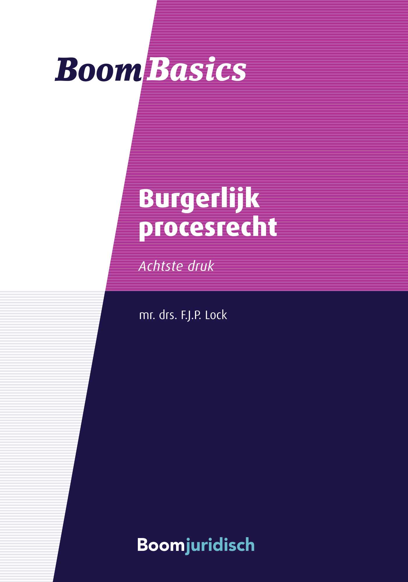 Omslag van Burgerlijk procesrecht